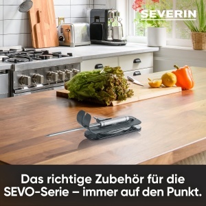 Termometru digital SEVERIN SEVO ZB 8126 din inox pentru gratar temperatura ajustabila 10degC-300degC - Img 3