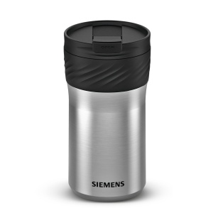 Termos cafea Siemens TZ40002, 480 ml, inoxnegru, izolare dubla