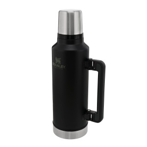 Termos din otel inoxidabil Stanley 1913, 1.9L, negru mat, izolare 45 ore