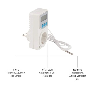 Termostat digital Xavax pentru incalzire si racire, 3680W, cu senzor de temperatura - Img 2