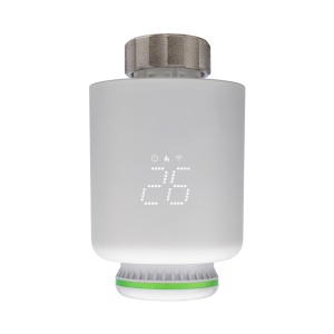 Termostat pentru radiatoare PNI CT24, control smart, alb, 4AA - Img 1