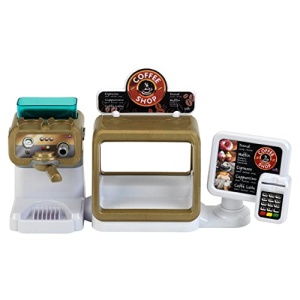Theo Klein 9501 Coffee Shop I Baton espresso cu functie de debit de apa si afisaj tactil I Incl. accesorii si mancare de jucarie I Dimensiuni: 45 cm x 23,5 cm x 13 cm I Jucarii pentru copii de la 3 ani - Img 14