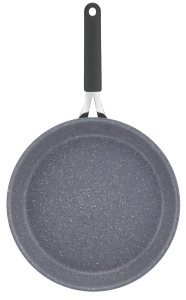 Tigaie antiaderenta Lagostina Tempra Mineral 28 cm, cu maner din silicon - Img 2