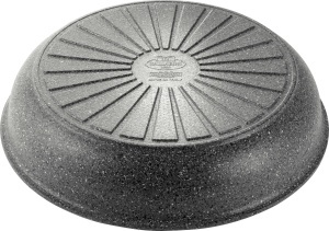 Tigaie BALLARINI Torre 28 cm cu maner detasabil, ceramica, inductie, gri - Img 10