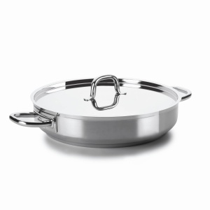 Tigaie cu capac LACOR 54640, diametru 40 cm, argintie