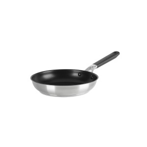 Tigaie din otel inoxidabil KitchenAid 24 cm - Inductie, antiaderenta, ergonomica