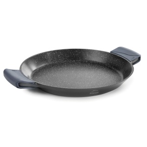 Tigaie pentru Paella Lacor 25432, 5 portii, cu manere din silicon, antiaderenta