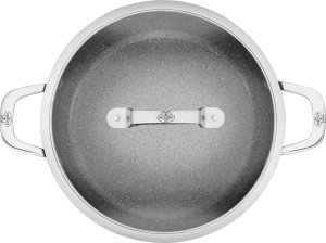 Tigaie Servire BALLARINI 1030844, Aluminiu, 30 cm, Culoare Granitium