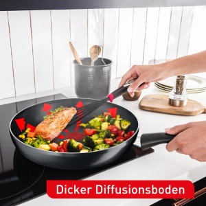 Tigaie Tefal Hard Titanium Essential 24 cm, Antiaderenta, Thermo-Signal - Img 4