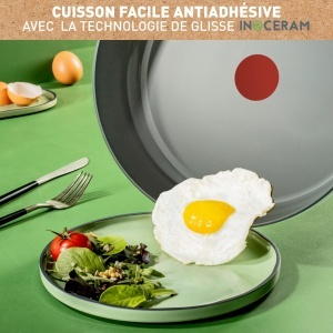 Tigaie Tefal Renew On 20 cm Antiaderenta Ceramica Eco-friendly Compatibila Inductie - Img 5