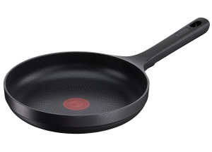 Tigaie Tefal Trattoria Pro 24 cm Aluguss Antiaderenta Titanium 2x Negru