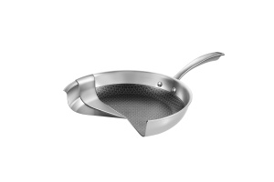 Tigaie Tescoma SteelCRAFT 20 cm din otel inoxidabil cu antiaderent - Img 2