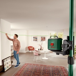 Tija telescopica Bosch TP 320 ajustabila 106-320 cm pentru pozitionarea rapida a laserelor cu linii incrucisate - Img 5