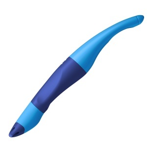 Tintenroller ergonomic STABILO EASYoriginal pentru dreptaci, cu zona grip rutschesta, albastru - Img 2