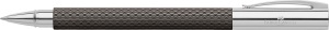 Tintenroller Faber-Castell Ambition OpArt Black Sand, corp din rasina, clip metalic - Img 2
