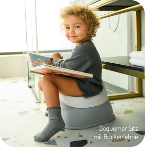 Toaleta pentru copii Momi Kinder-Topfchen DITO, ergonomica, cu insertie detasabila, 1-3 ani - Img 4