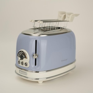 Toaster Ariete Vintage 155, 2 feliute, 810W, albastru - Img 9