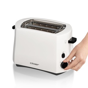 Toaster Cloer 331, 825 W, pentru 2 felii, cu brotchenaufsatz - Img 7