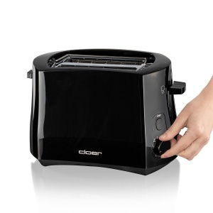 Toaster Cloer 3310, 825 W, pentru 2 felii, negru - Img 7