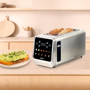 Toaster digital Ufesa One Touch Duo Plus 1400W 6 niveluri de rumenire LED functii multiple - Img 3