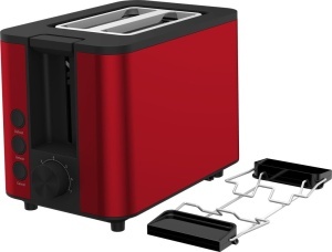 Toaster Grundig TA 8340, 950W, Control Rumenire Variabil, Design Elegant Rosu - Img 6