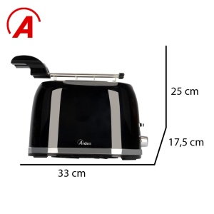 Toaster Horizontal ARDES TOSTO PRESTIGE pentru 2 felii, 700-850 W, cu 7 niveluri de rumenire - Img 7