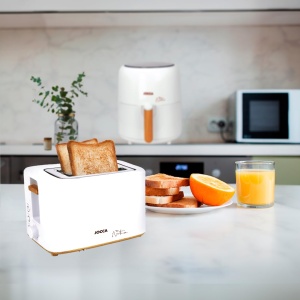 Toaster JOCCA Nature Linie 2 felii Alb 7 nivele rumenire Functie dezghetare - Img 6