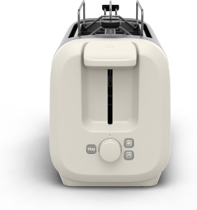 Toaster Moulinex Subito LT5S1AE0, 1200 W, 2 fante, alb si inox - Img 4