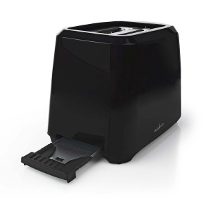 Toaster Nedis KABT150EBK, 700W, 2 fante, 6 niveluri de rumenire, Negru - Img 6