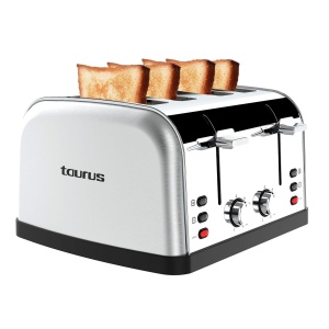 Toaster Taurus Vintage Four, 1900W, 4 feliute, design retro