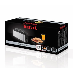 Toaster Tefal Element TL430811, inoxnegru, 4 functii, brat de ridicare - Img 9