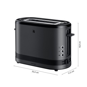 Toaster WMF Kuchenminis, 1 XXL-scheibe, 600W, inox, negru mat - Img 8