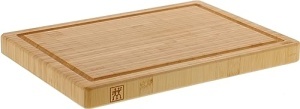 Tocator bambus ZWILLING 1001393, 42 x 31 cm, cu saftrila, utilizare dubla - Img 2