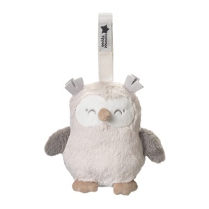 Tommee Tippee Mini Ajutor pentru somn in miscare cu CrySensor, 6 sunete linistitoare, reincarcabil prin USB si lavabil la masina, Bufnita Ollie