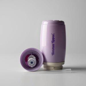 Tommee Tippee Set 2 Activ Becher 266 ml Roz si Mov Anti-scurgere Cu Pai Silicon - Img 8