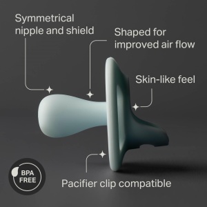 Tommee Tippee Suzete Ultralejere StayPut 0-6 luni Set 4 buc Design din silicon - Img 3