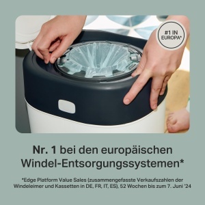 Tommee Tippee Twist Click Rezerve Windeleimer 8 Bucati Antibacteriene Eco-Friendly - Img 3