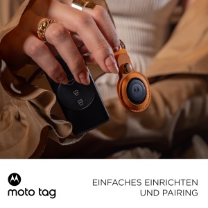 Tracker inteligent Motorola Moto Tag, Bluetooth 5.4, IP67, baterie 1 an, verde - Img 3