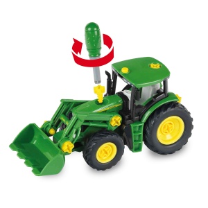 Tractor John Deere 6215 R cu Frontlader si Gegengewicht, 124 - Img 3