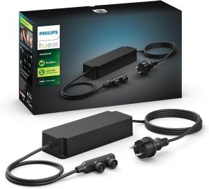 Transformator exterior Philips Hue 100W, rezistent la intemperii, negru