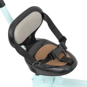 Tricicleta de la 1 an cu tija de impingere Evolution Interbaby | Tricicleta de la 1 an la 5 ani | De la tricicleta la bicicleta cu sau fara pedale | Adaptabil si schimbator | Culoare verde - Img 8