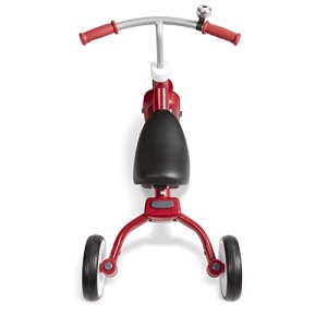 Tricicleta Radio Flyer pentru joaca, tricicleta rosie pentru copii mici, bicicleta fara pedale si vehicul pentru copii de la 1 la 3 ani - Img 11