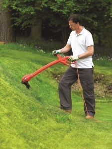 Trimmer de iarba BlackDecker GL360SB, 350W, 25 cm, negru portocaliu - Img 2