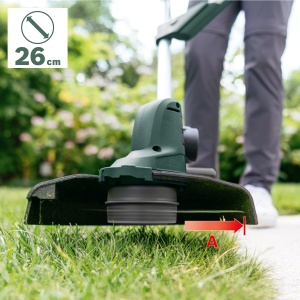 Trimmer de iarba Bosch UniversalGrassCut 18V-260, 2.0 Ah, 26 cm - Img 4