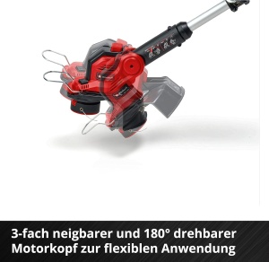 Trimmer de iarba Einhell GE-CT 1828 Li-Solo, 18V, 28 cm - Img 7