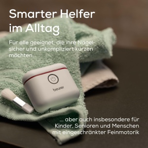Trimmer electric unghii Beurer MP 10, fara fir, cu acumulator - Img 4