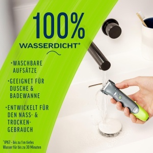 Trimmer Intim Veet Men - Rasierer pentru Intimbra, 100 waterproof, acumulator USB - Img 6