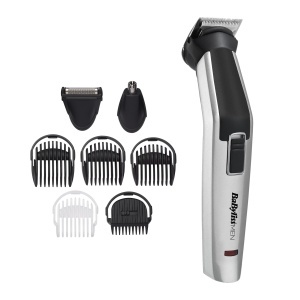 Trimmer Multi-Functie BaByliss MT726E 8-in-1 cu Lame din Titan, 210 g - Img 3