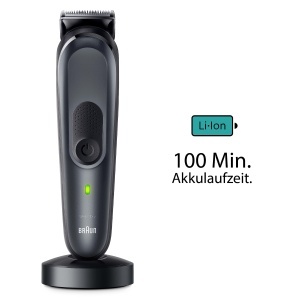 Trimmer Multifunctional Braun MGK7491, 17-in-1, 100 min autonomie, negru - Img 8