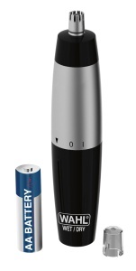Trimmer Nas si Urechi Wahl 5642-135 cu Cutite din Otel Inoxidabil, Alimentare cu Baterii